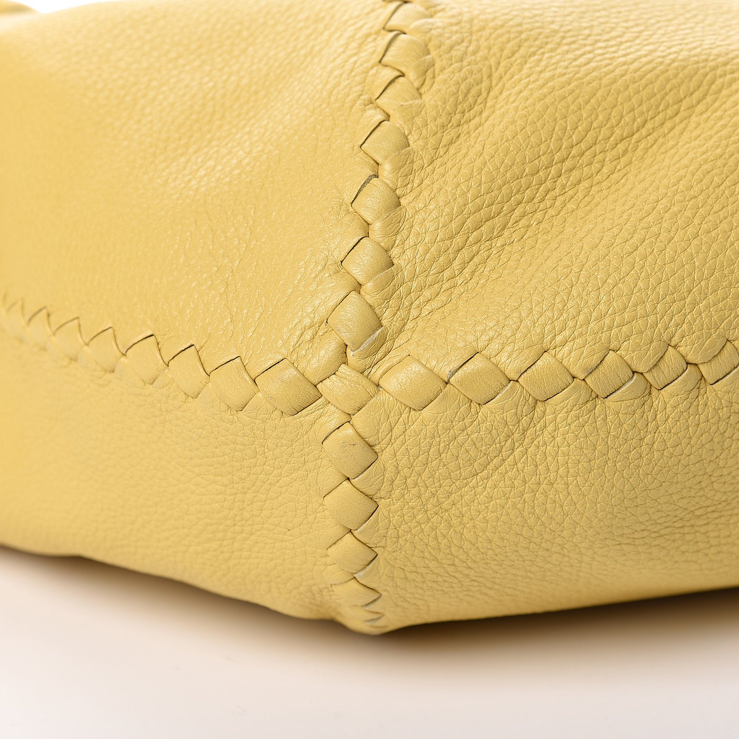 Cervo Deerskin Large Hobo Yellow