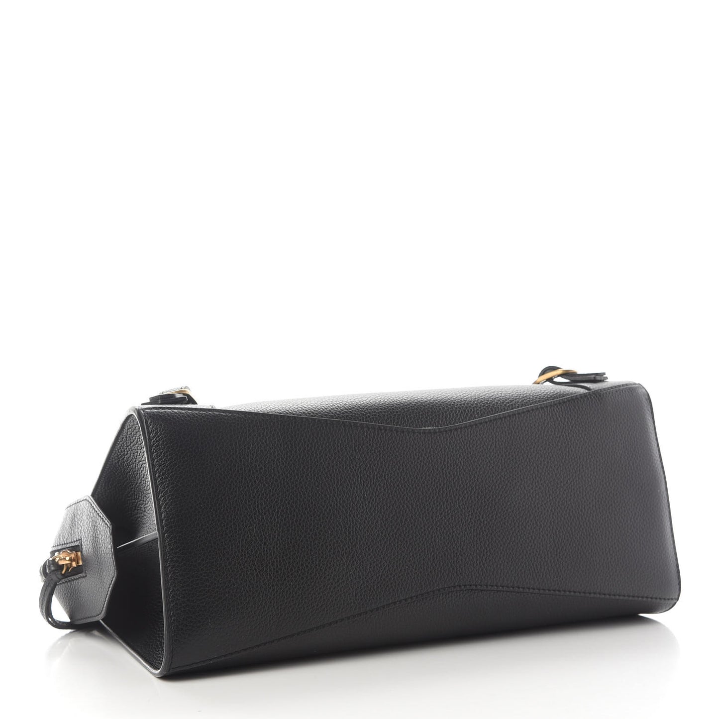 Grained Calfskin Neo Classic Gold Hardware S City Black