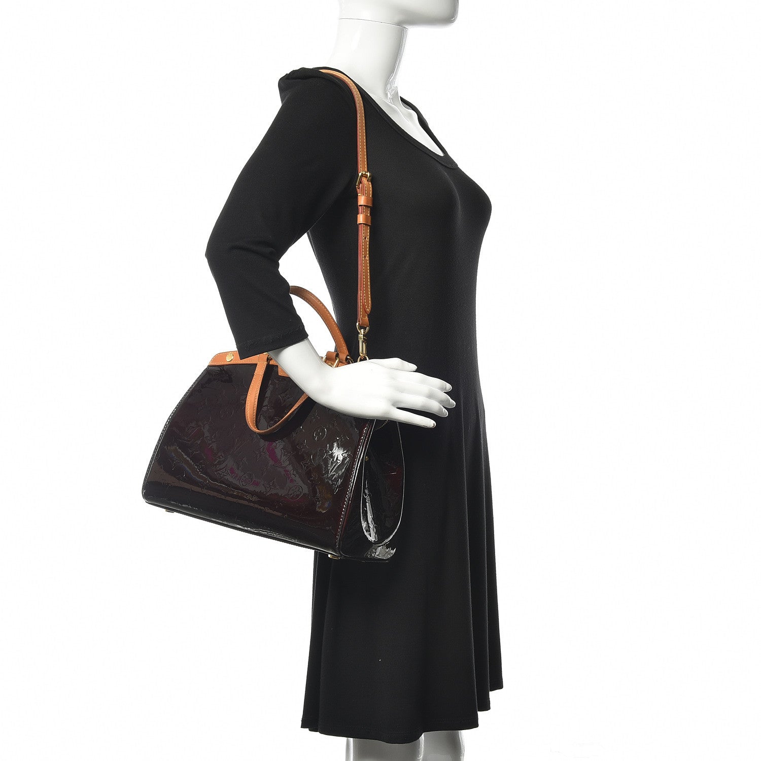 Louis Vuitton Vernis Brea MM Amarante 2 of 11
