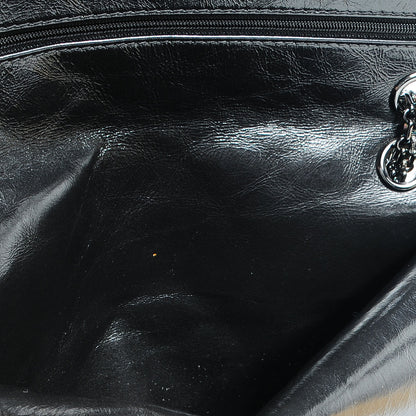 Chanel Glazed Calfskin 2.55 Reissue 226 Black Flap 10 of 10