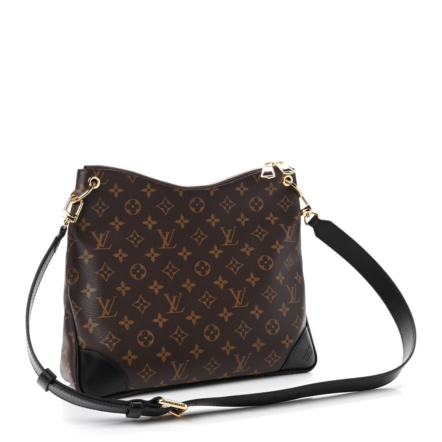 Louis Vuitton Monogram Odeon MM Black 3 of 6