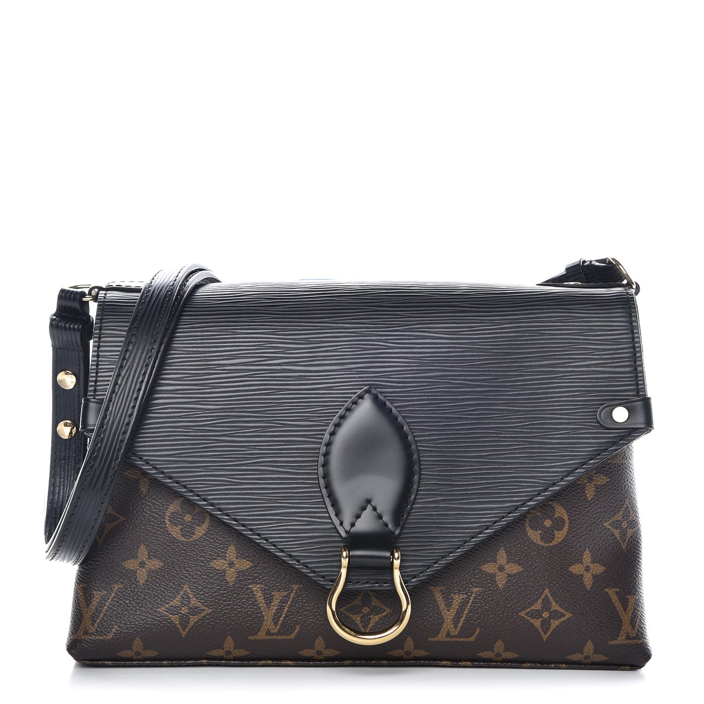 Epi Monogram Saint Michel Black