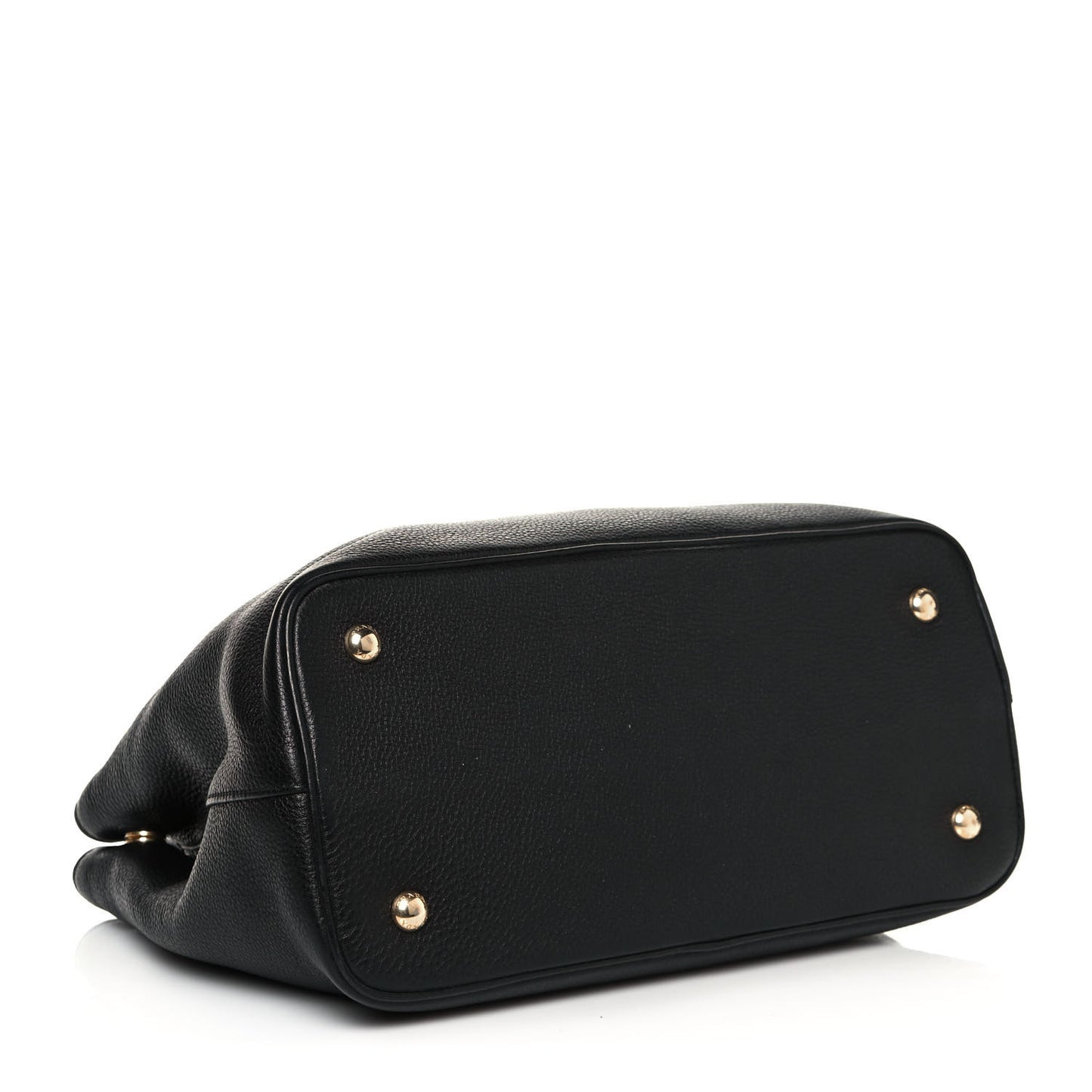 Vitello Daino Tote Black
