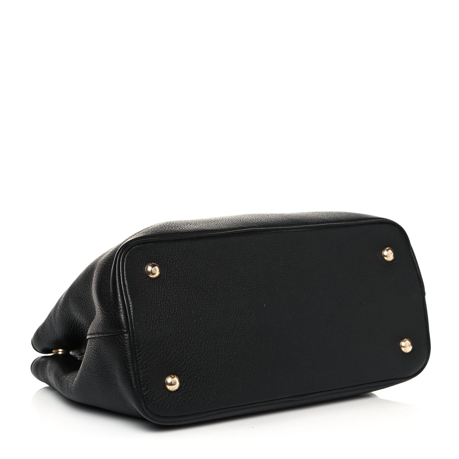 Prada Vitello Daino Tote Black 4 of 14