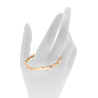 Cartier 18K Pink Gold Small LOVE Bracelet 16 2 of 6