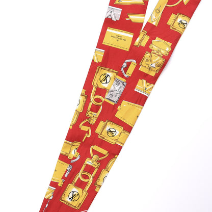 Louis Vuitton Silk Full of Locks BB Bandeau Coquelicot 3 of 4
