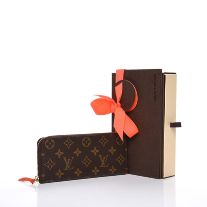 Louis Vuitton Monogram Clemence Wallet Piment 8 of 8