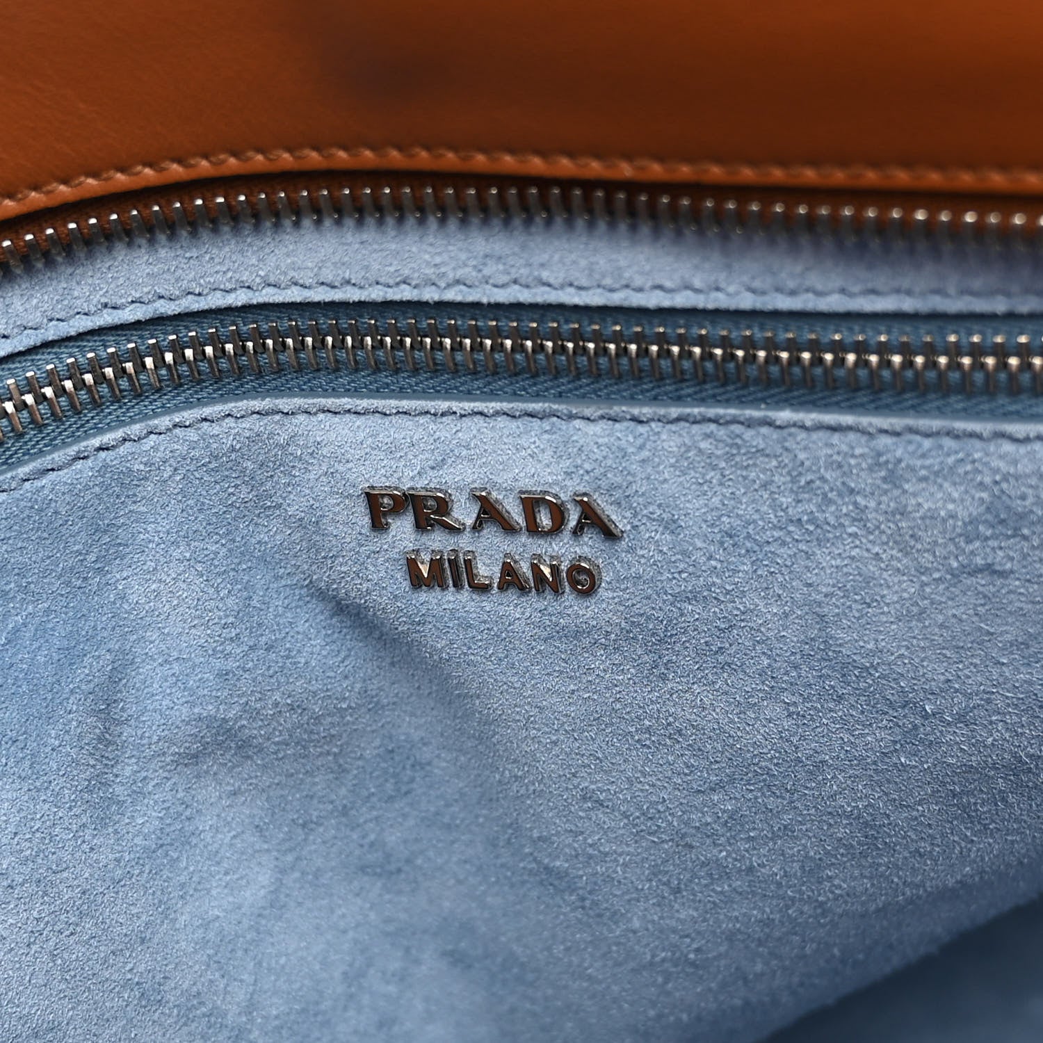 Prada City Calfskin Large Etiquette Tote 6 of 9
