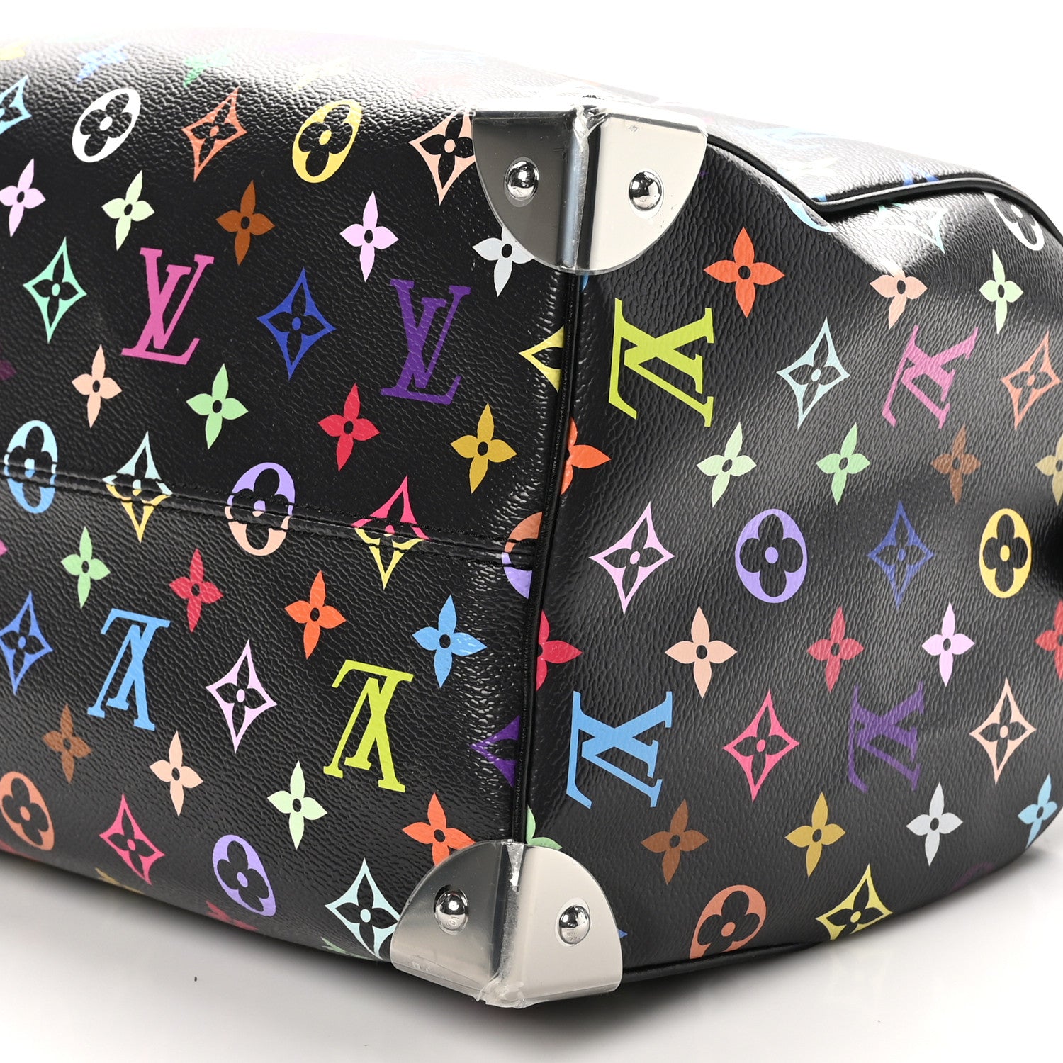 Louis Vuitton LV X TM Monogram Multicolor Speedy Soft 30 Black 9 of 9