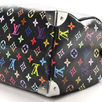 Louis Vuitton LV X TM Monogram Multicolor Speedy Soft 30 Black 9 of 9