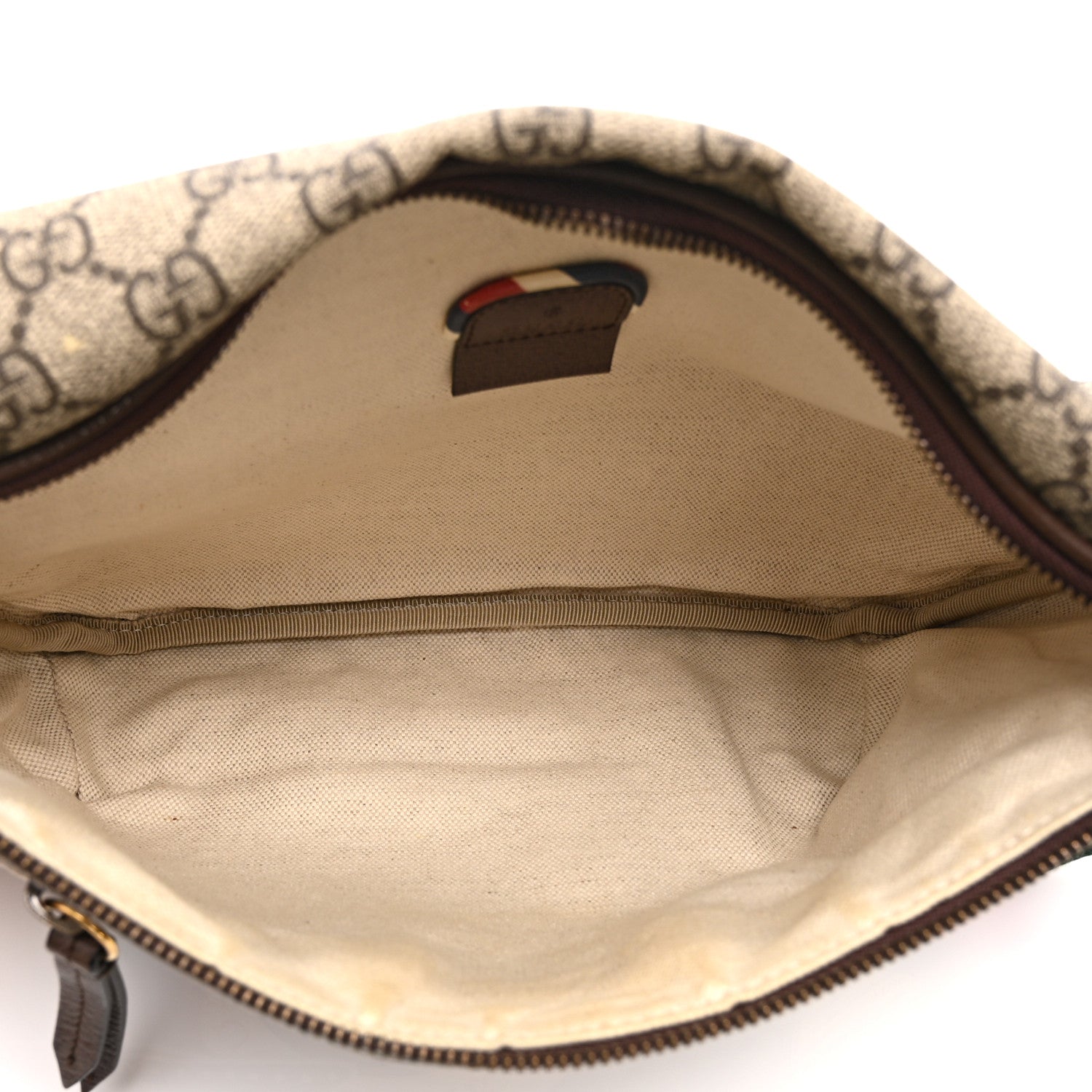Gucci GG Supreme Monogram Courrier Belt Bag Beige New Acero 5 of 10