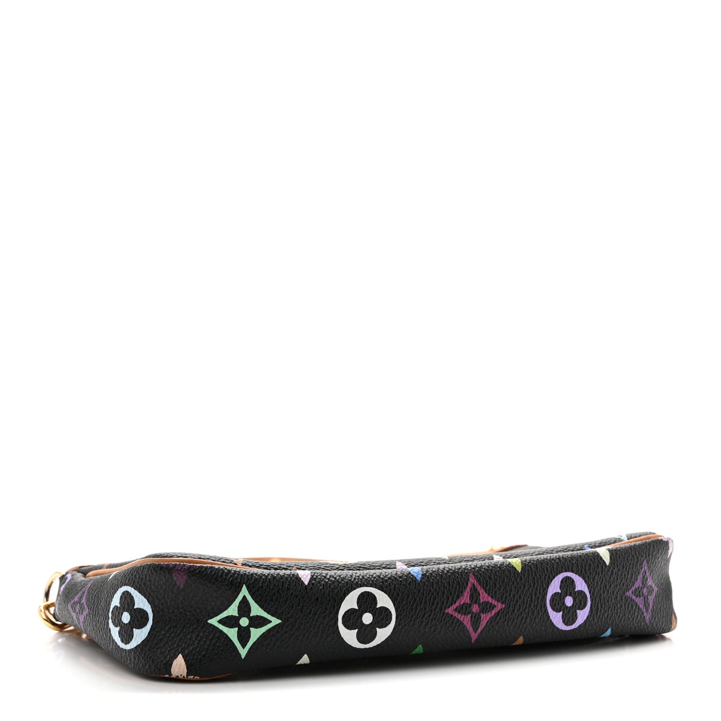 Monogram Multicolor Pochette Accessories Black