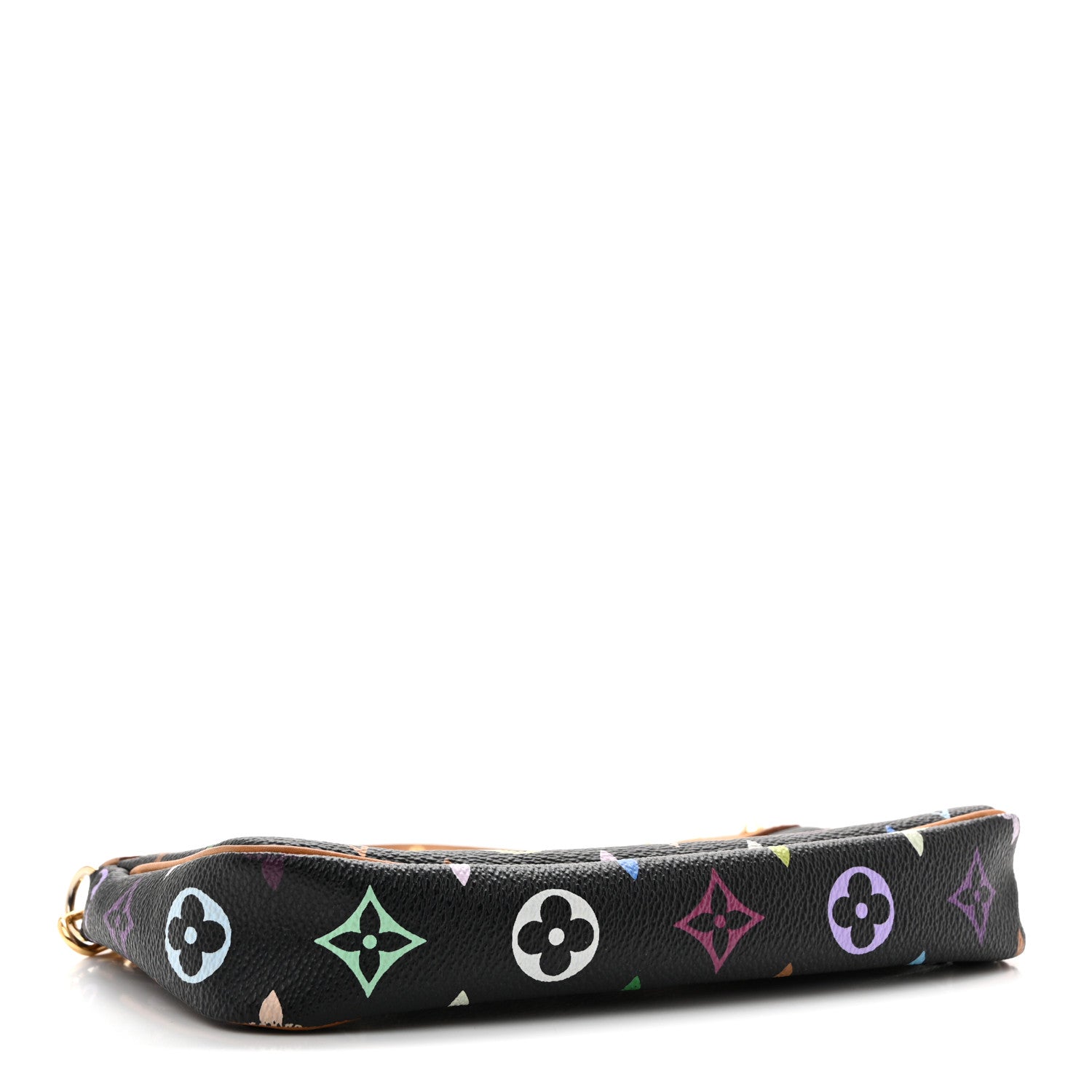 Louis Vuitton Monogram Multicolor Pochette Accessories Black 4 of 14