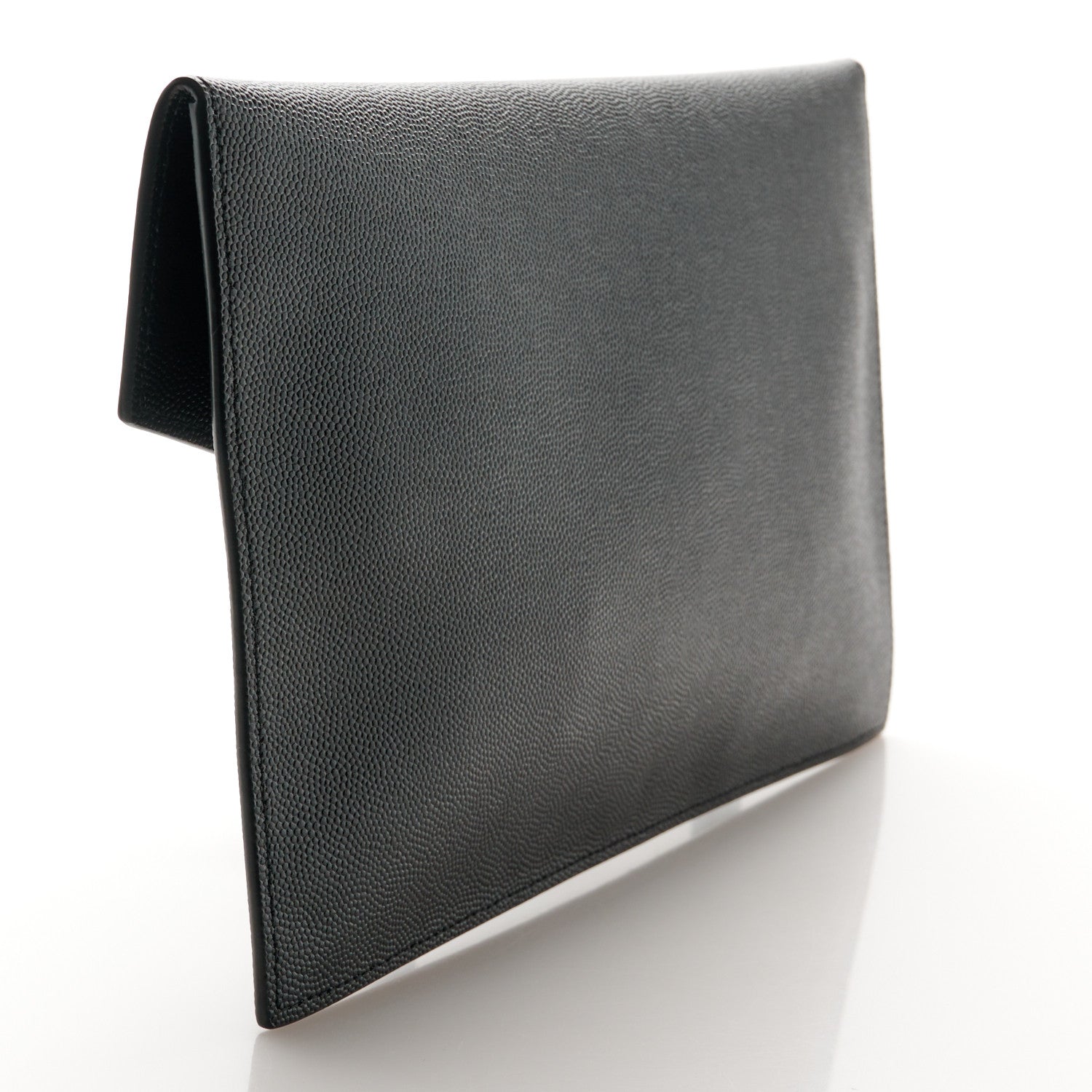 Saint Laurent Grain De Poudre Uptown Pouch Black 3 of 8