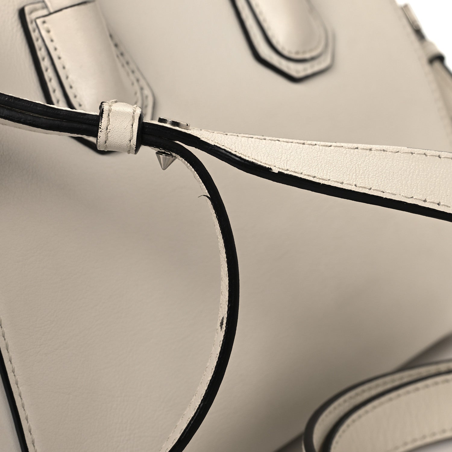 Givenchy Calfskin Signature Logo Mini Antigona White 16 of 16