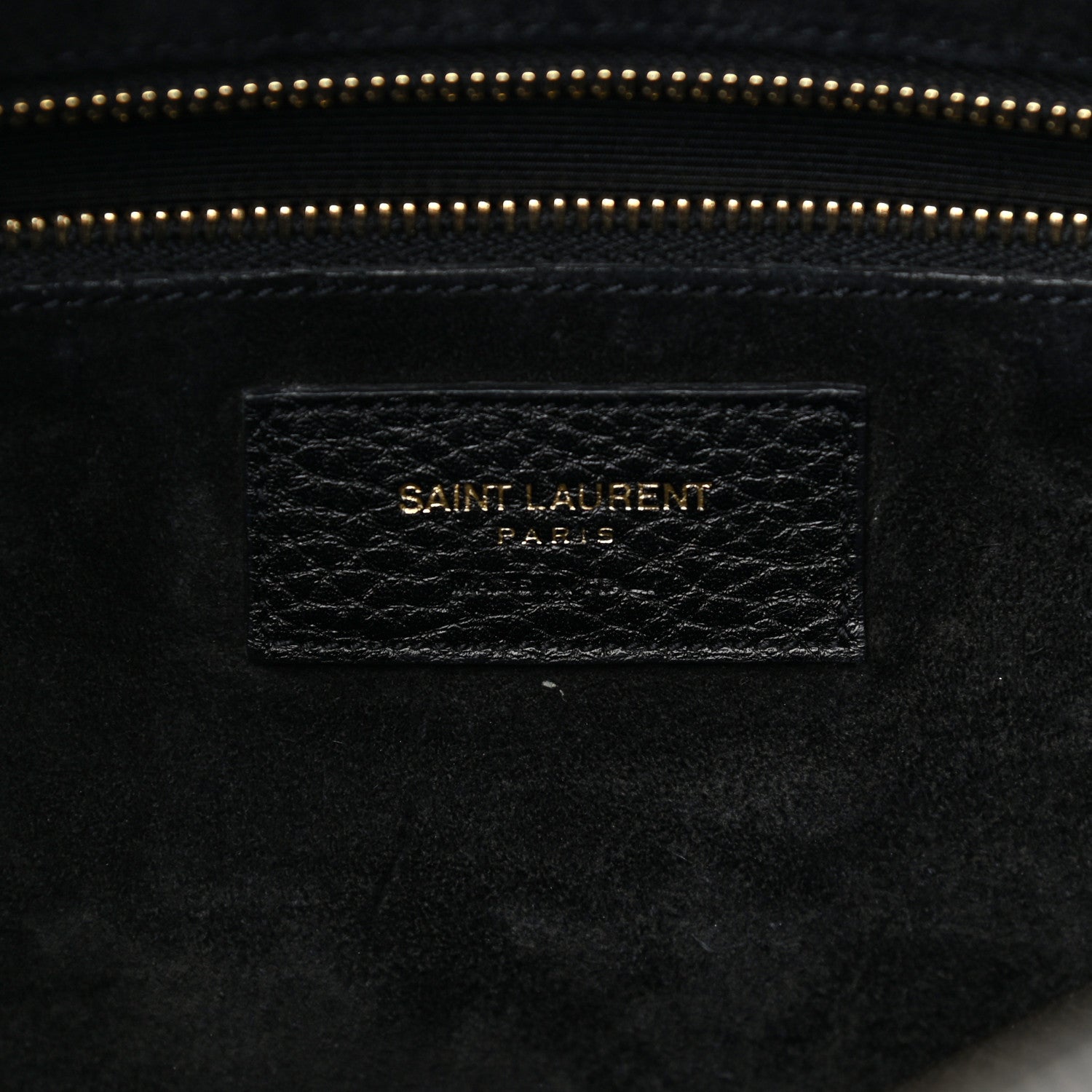 Saint Laurent Grained Calfskin Classic Duffle 6 Black 6 of 11