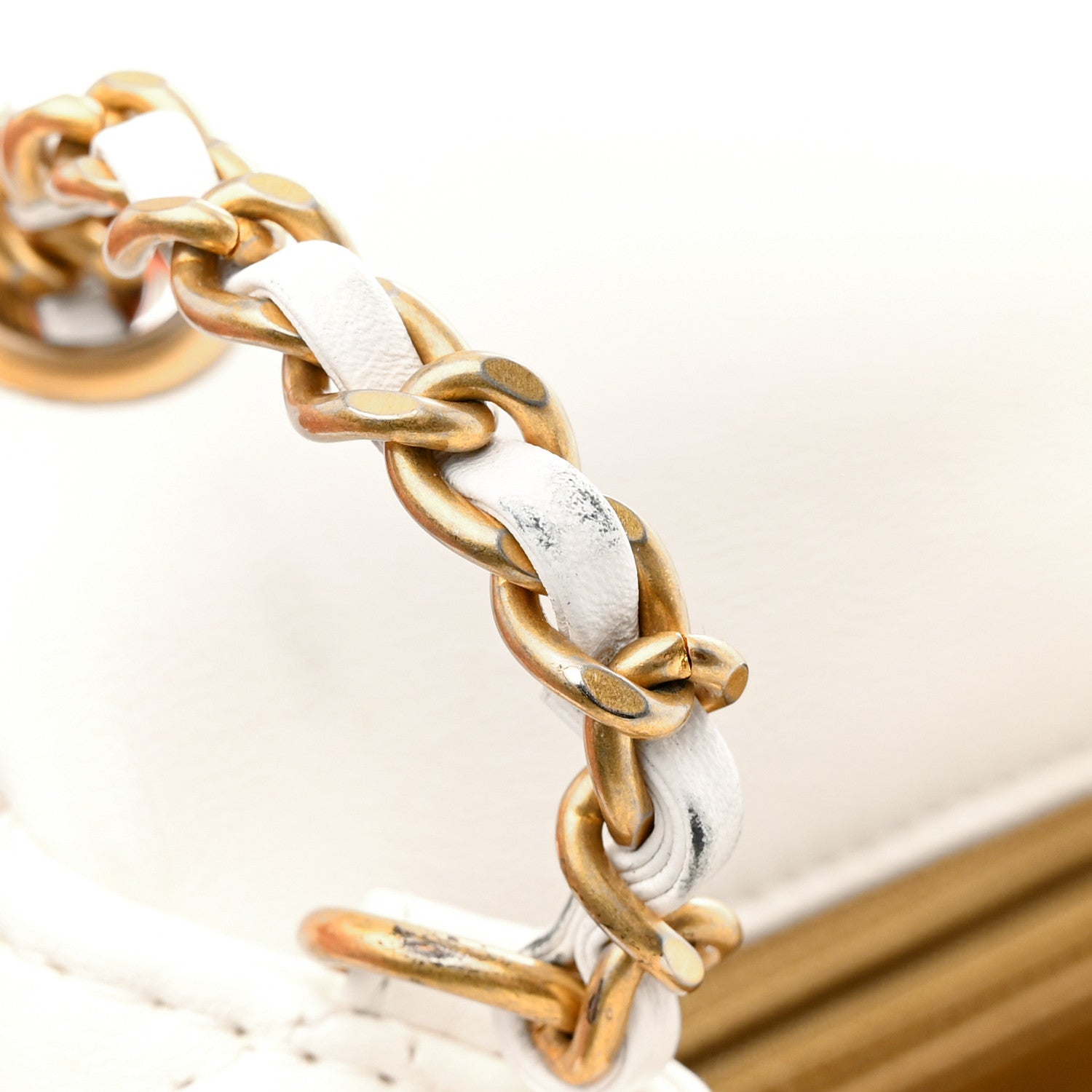 Chanel Lambskin Quilted Mini Pearl Crush Flap White 12 of 13