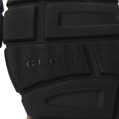Gucci X SEGA Nappa Mesh Mens Aguru Sandals 8 Loess Black 7 of 8
