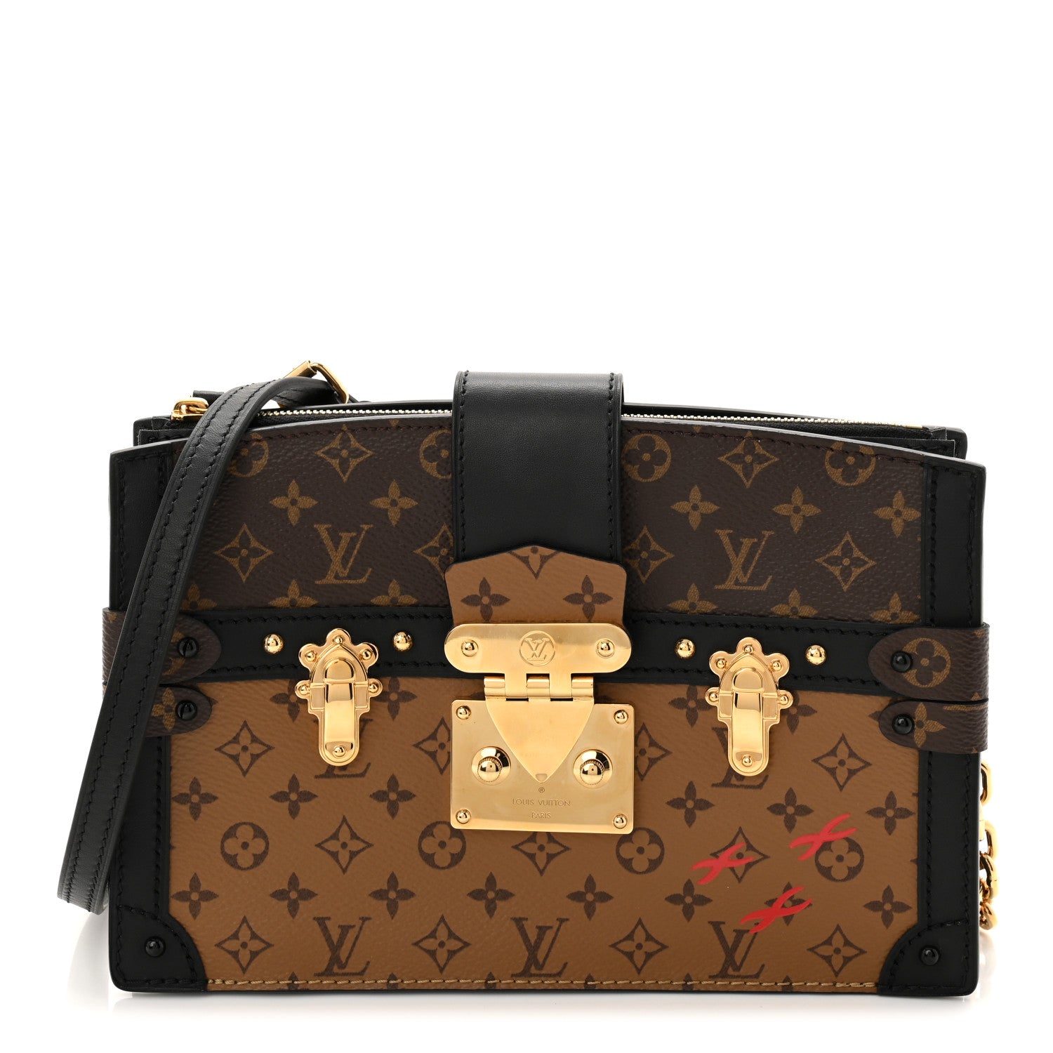 Louis Vuitton Reverse Monogram Trunk Clutch 1 of 9