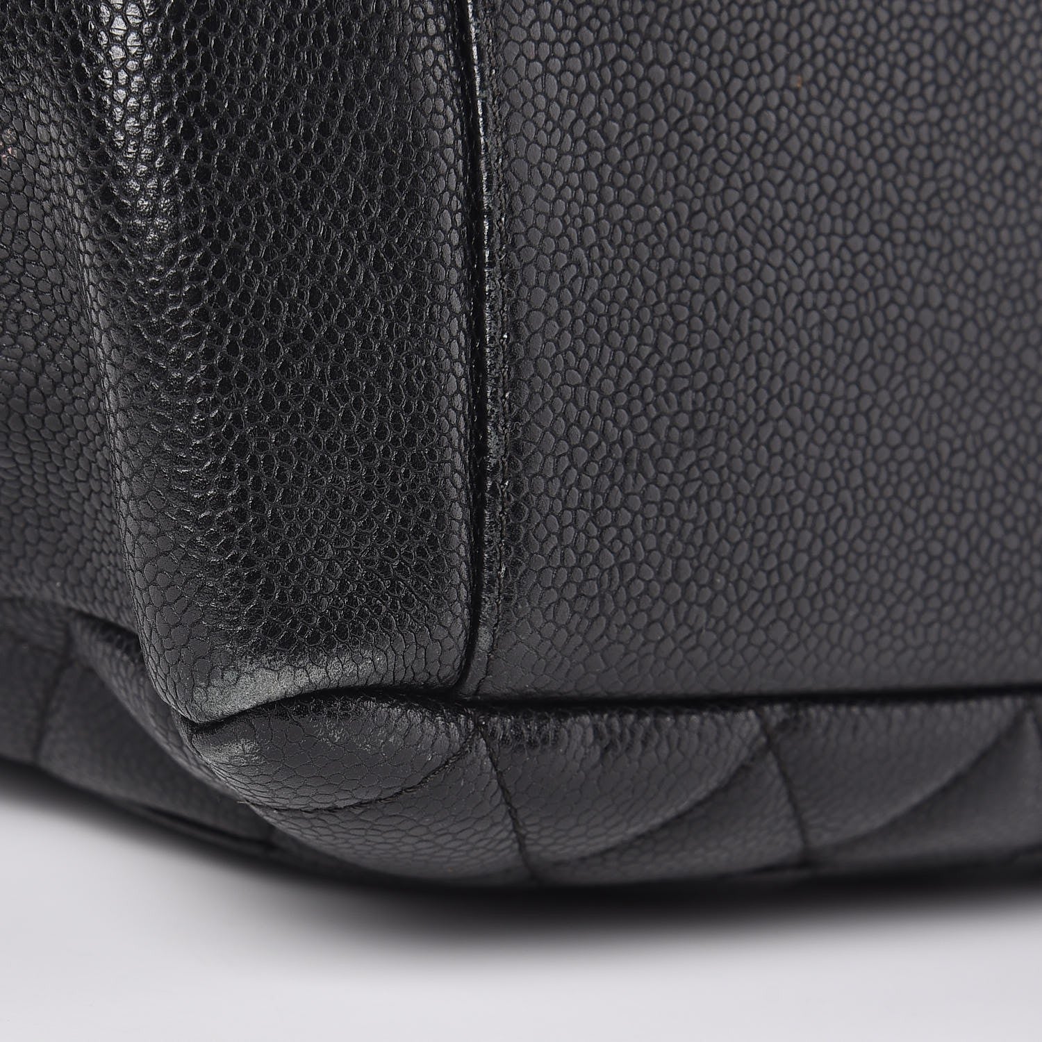 Chanel Caviar Quilted Grand Shopping Tote GST Black 9 of 12