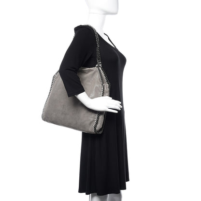 Stella McCartney Shaggy Deer Small Falabella Tote Grey 2 of 8