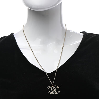 Chanel Crystal CC 100 Anniversary Necklace Gold 2 of 6