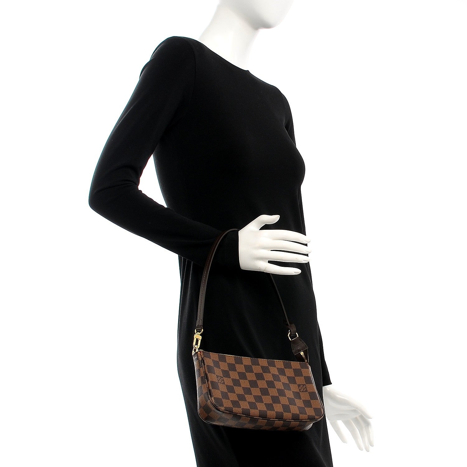 Louis Vuitton Damier Ebene Pochette Accessories NM 2 of 7