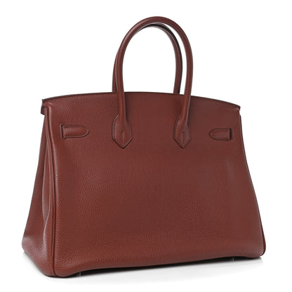 Hermes Togo Birkin 35 Brique 2 of 12
