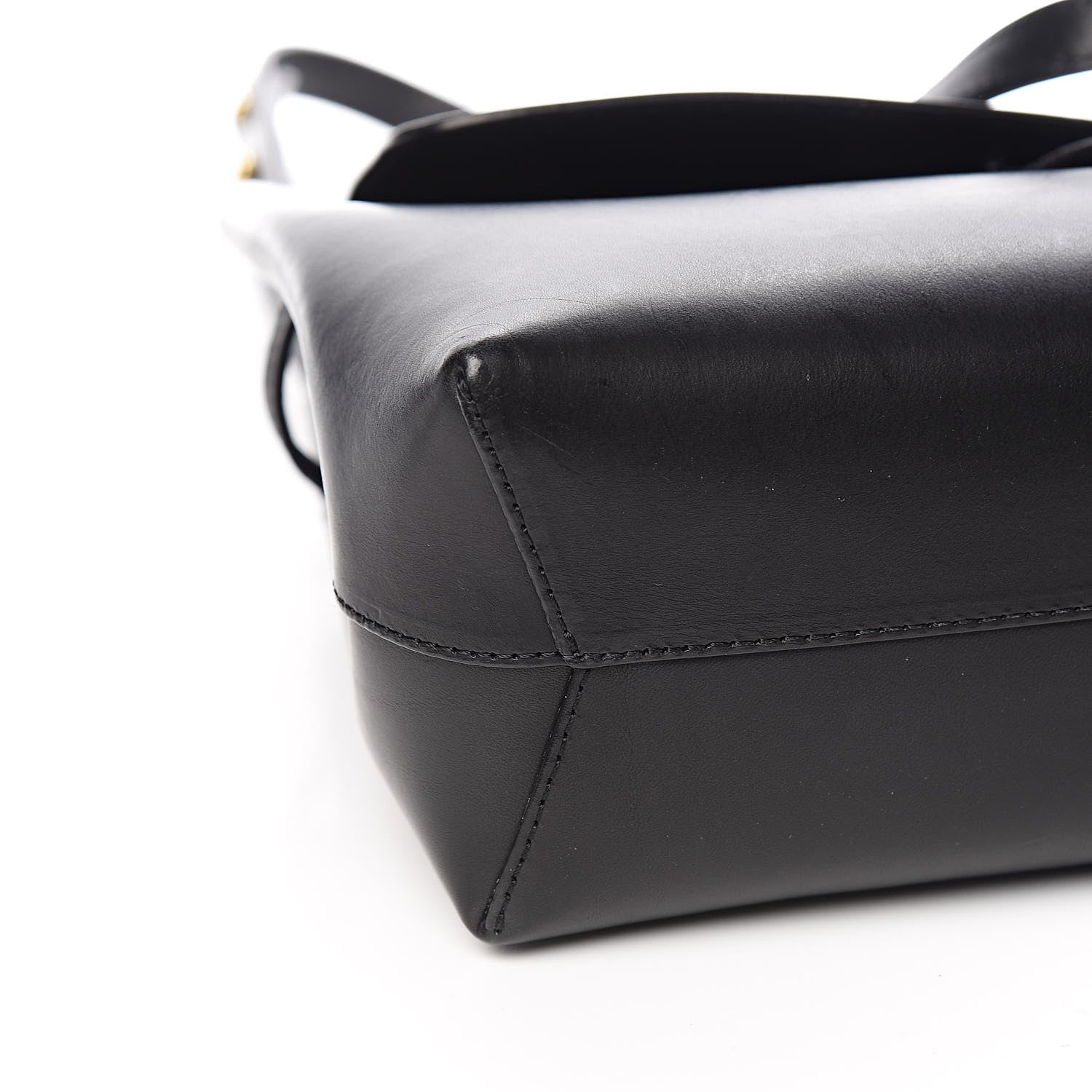 Mansur Gavriel Calfskin Mini Lady Bag Black Flamma 9 of 12
