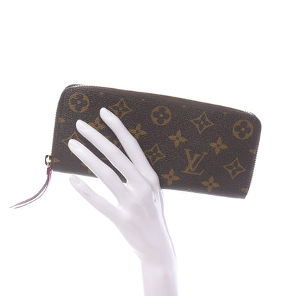 Louis Vuitton Monogram Clemence Wallet Fuchsia 2 of 7