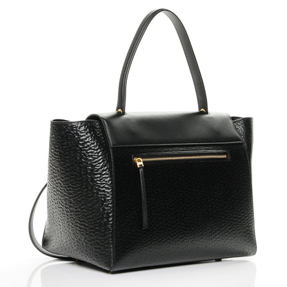 Celine Calfskin Astrakhan Embossed Small Belt Bag Black 3 of 7