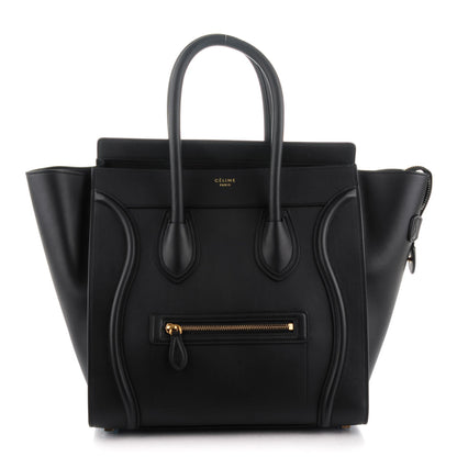 Celine Smooth Calfskin Mini Luggage Black 1 of 7