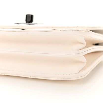 Chanel Lambskin Quilted Mini Trendy CC Wallet On Chain WOC White 10 of 12