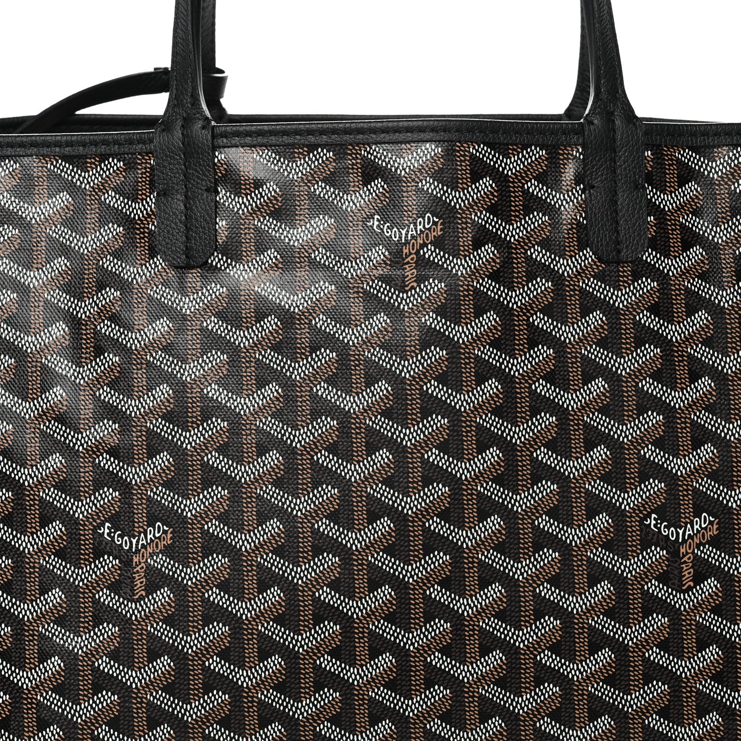 Goyard Goyardine Saint Louis PM Black 9 of 11