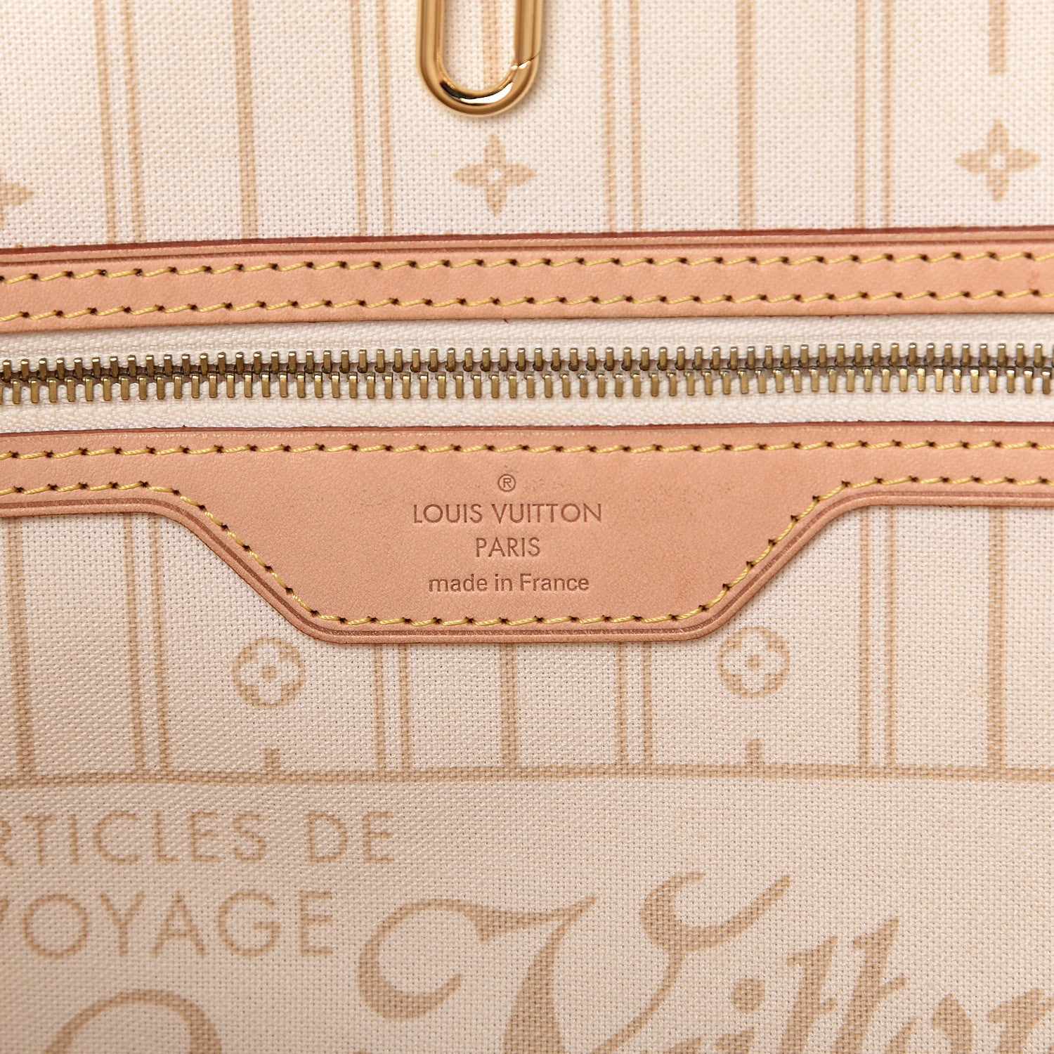 Louis Vuitton Damier Azur Neverfull MM 6 of 12