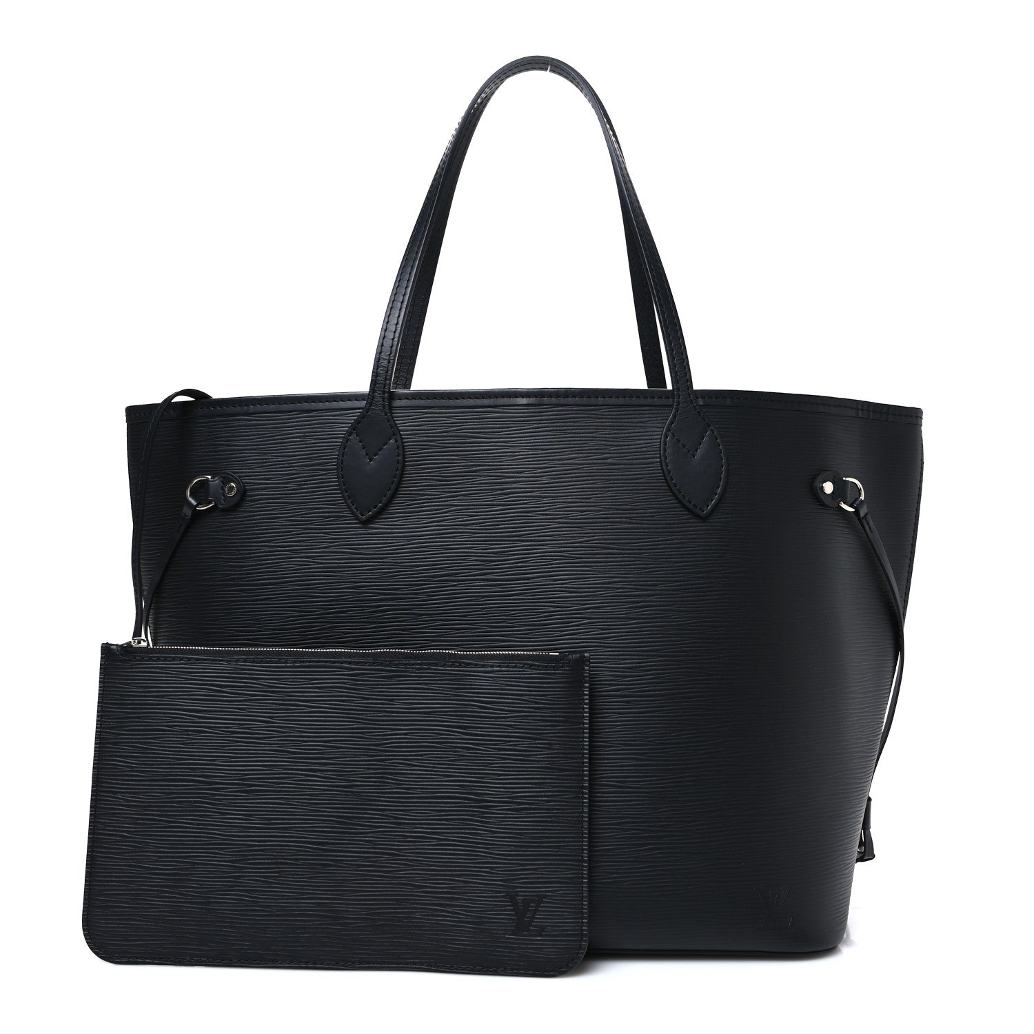 Louis Vuitton Epi Neverfull MM Black 3 of 12
