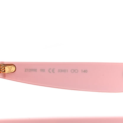 Louis Vuitton Acetate Chariots of Fire Sunglasses Z1299E Pink 6 of 9