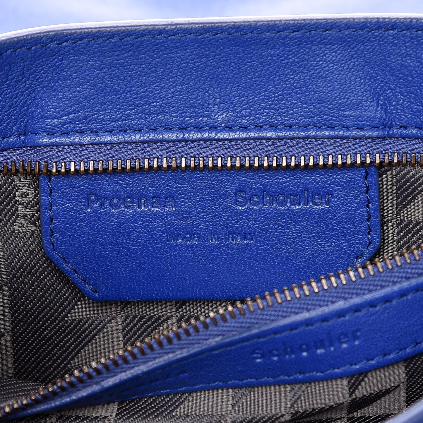 Lambskin Tiny PS1 Satchel Royal Blue