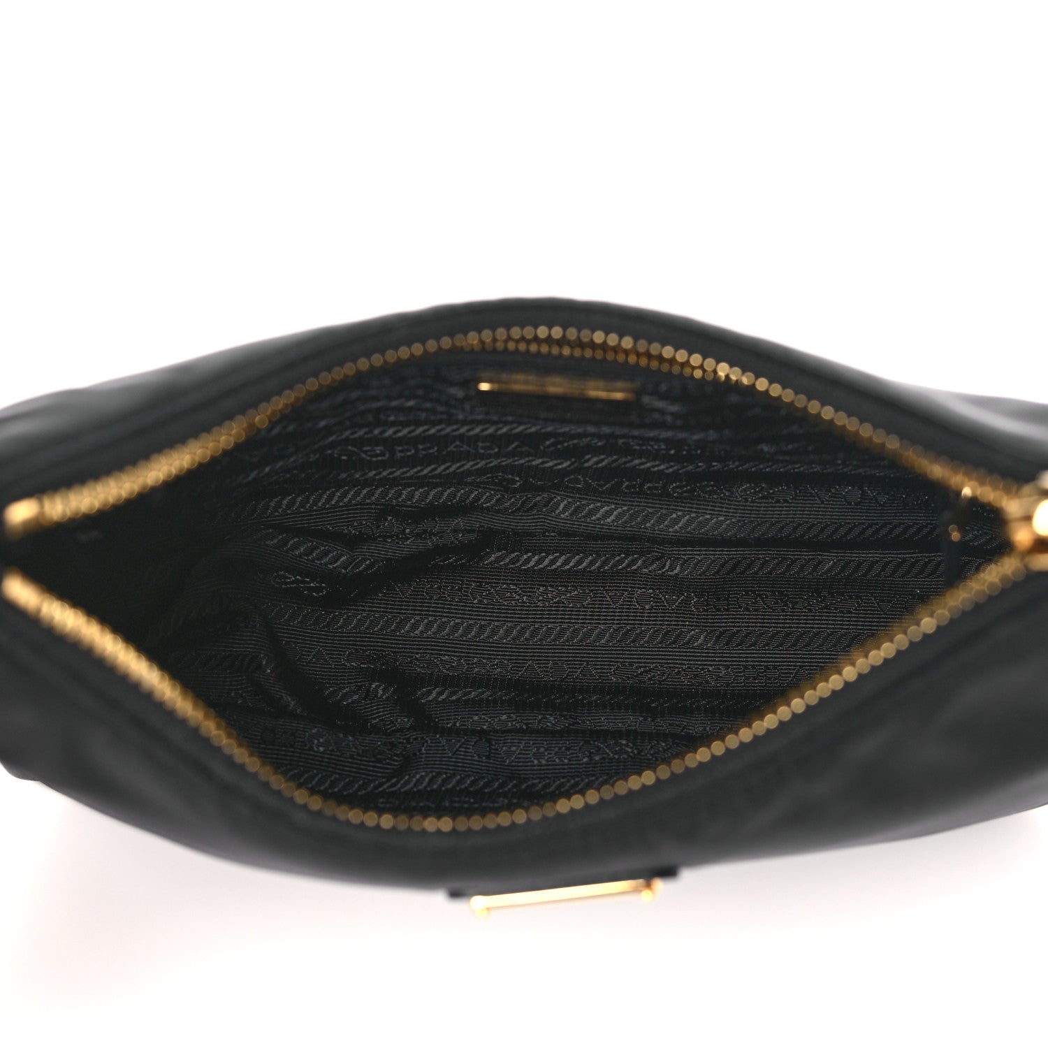 Prada Tessuto Nylon Saffiano Mini Re-Edition 2005 Bag Black 5 of 8