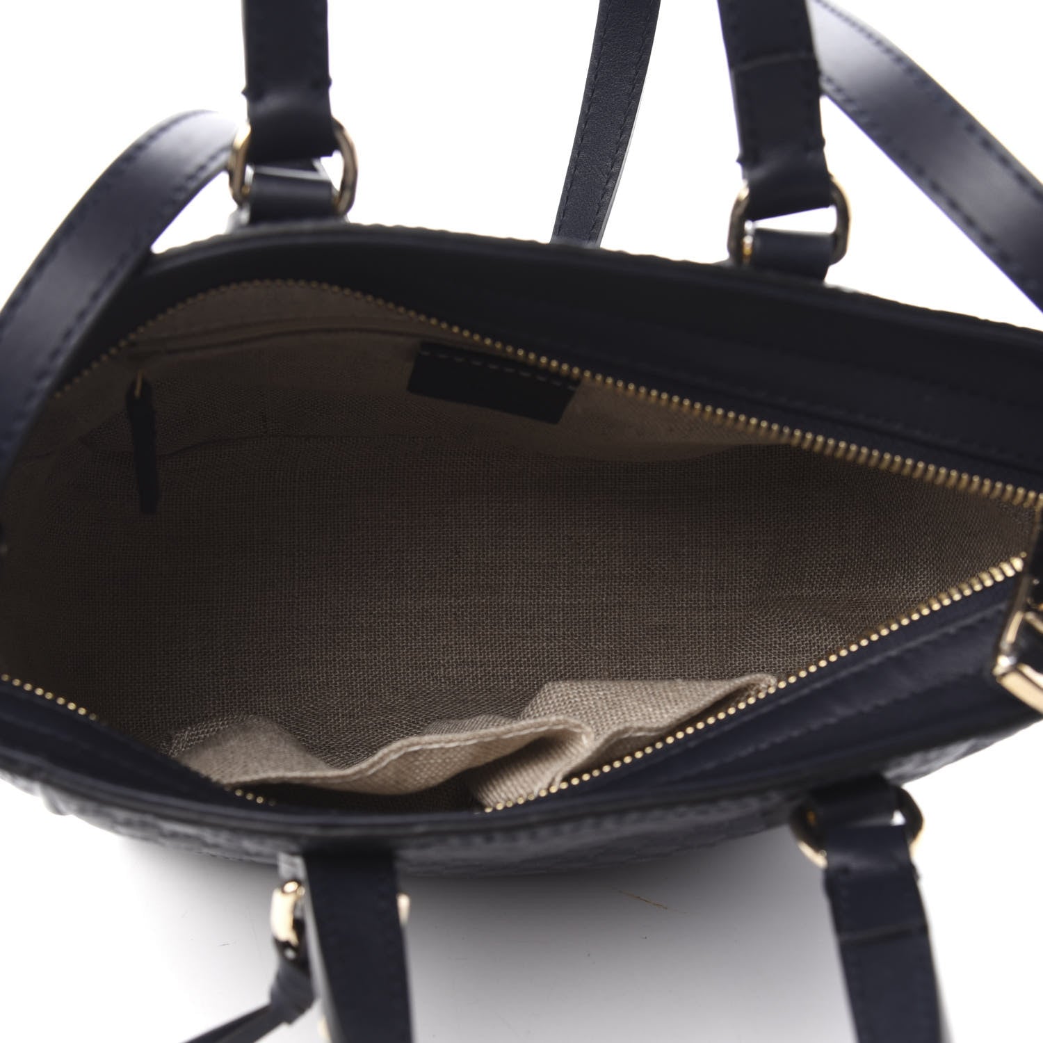 Gucci Microguccissima Small Bree Tote Navy 5 of 10