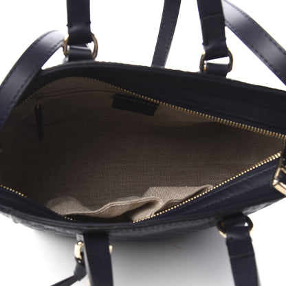 Gucci Microguccissima Small Bree Tote Navy 5 of 10