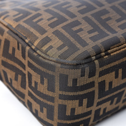 Fendi Zucca Vitello Artic Messenger Bag Tobacco Castagna 15 of 18