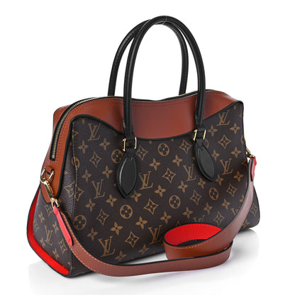 Louis Vuitton Monogram Tuileries Caramel Rouge 3 of 8