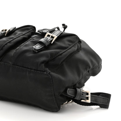 Prada Nylon Vela Mini Crossbody Backpack Black 10 of 10