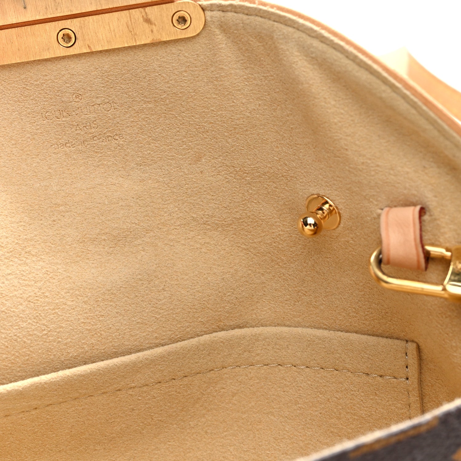 Louis Vuitton Monogram Beverly Clutch 6 of 9