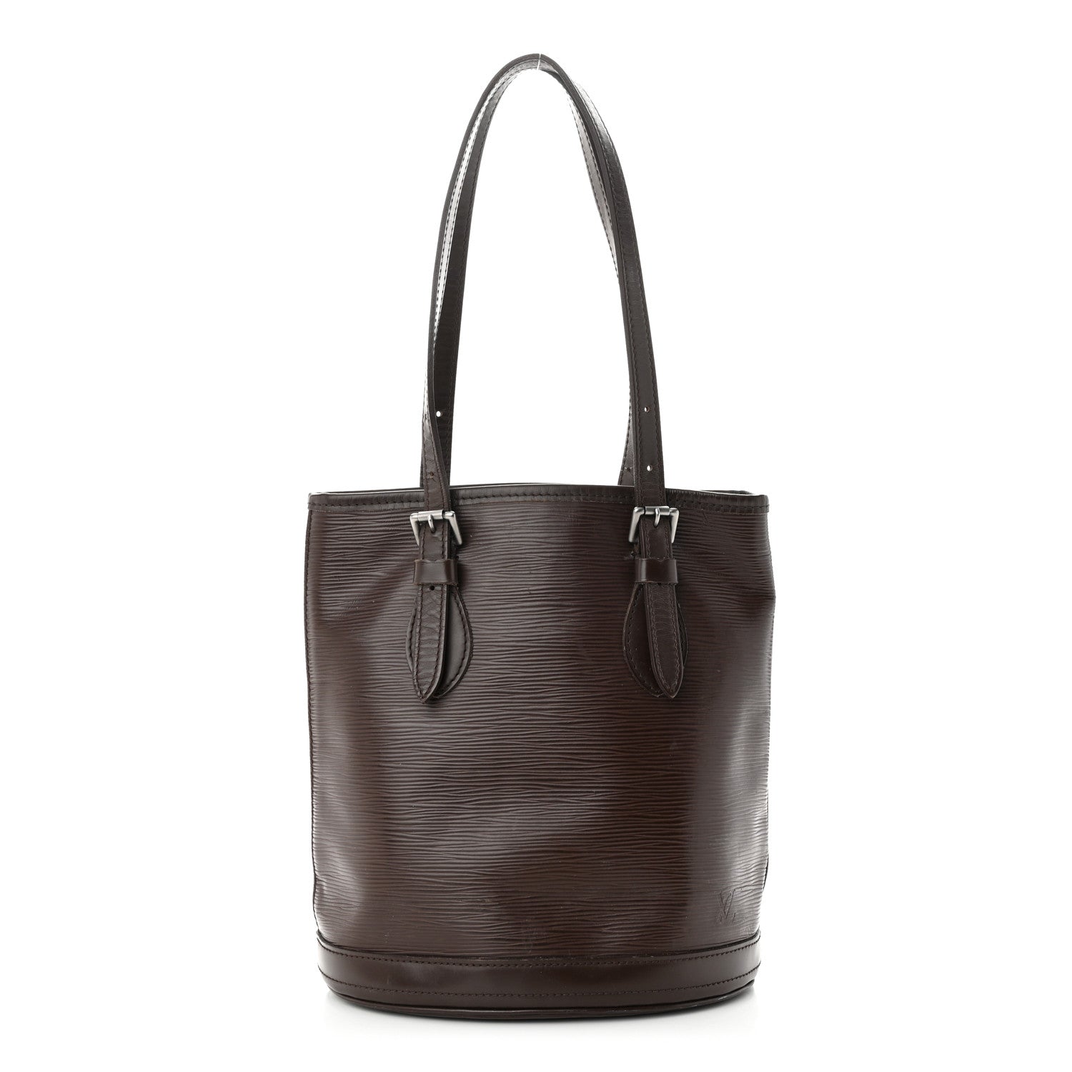 Louis Vuitton Epi Petit Bucket 23 Moka 1 of 12