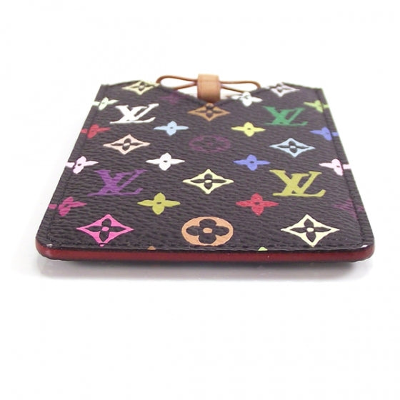 Louis Vuitton Monogram Multicolor Mirror and Case Pouch Black 4 of 8