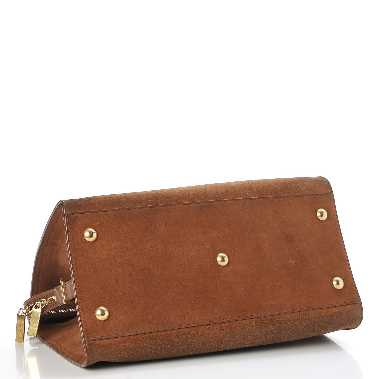 Saint Laurent Suede Medium Classic Y Cabas Light Ocre 4 of 14