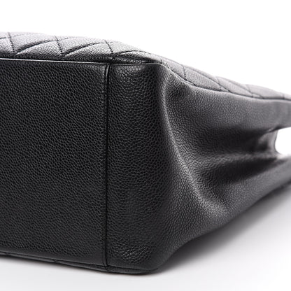 Chanel Caviar Quilted Grand Shopping Tote GST Black 9 of 9