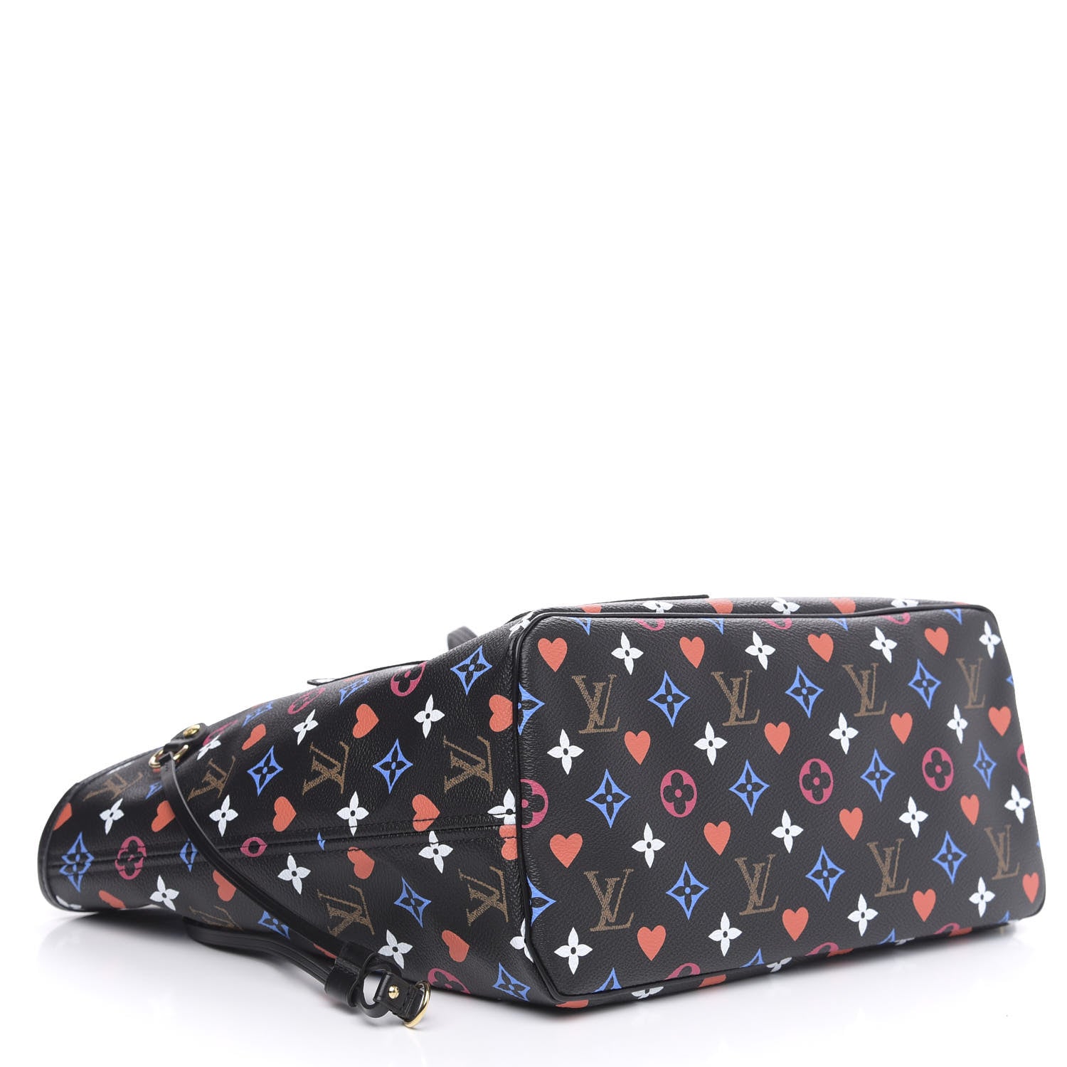 Louis Vuitton Game On Neverfull MM Black 4 of 11